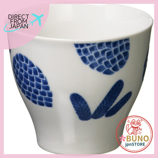【made in japan】
Saikaitoki Hasami-yaki Cup Pine Cone Made in Japan 31014 Blue and White Design 200ml