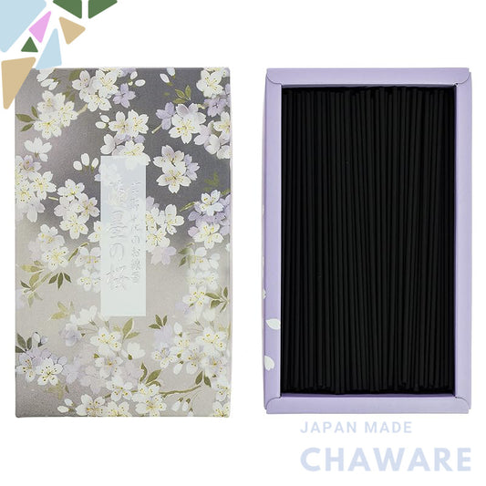 Chiyo Uno Incense, Light Ink Cherry Blossom, Rose Pack, Approximately 200g, Incense Sticks, Nippon Kodo, Made in Japan, 