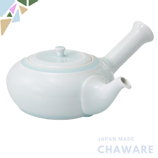 Nishikai Ceramic Hasami Pottery Teapot, Capacity approximately 300ml, Celadon Green, Model 63904.