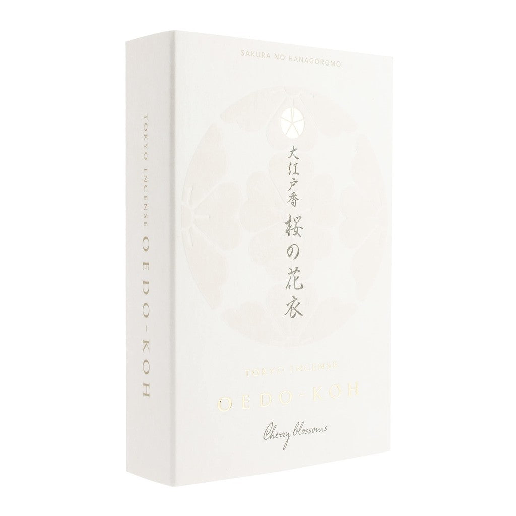 Nippon Kodo - Oedo Incense, Cherry Blossom Kimono, 60 sticks with incense holder included.
