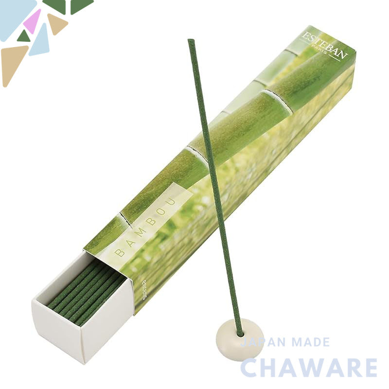 Esteban Esprit de Nature Bamboo Sticks (40 pieces) - Incense with Holder - Made in Japan