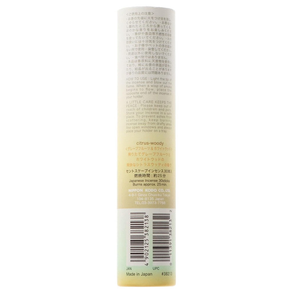 Scentscape Grapefruit & White Wood - 30 sticks