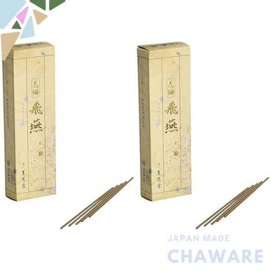 Kaun Judo Incense Sticks - Floral Harmony Flying Swallow Rose Edition #83 (Set of 2)