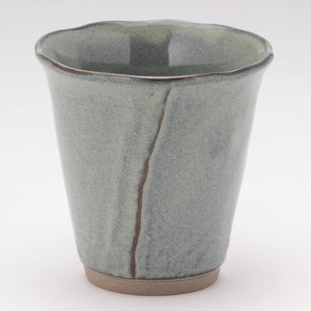 "Mino Ware Men's Traditional Twisted Pattern Mug"