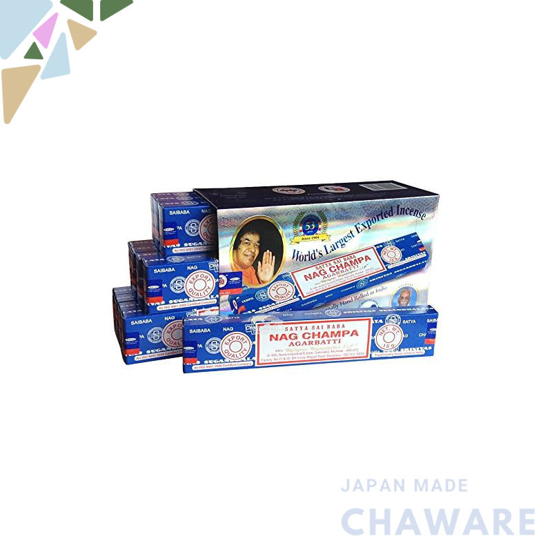 SATYA Sai Baba Nag Champa 15g, 12-box set
