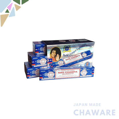 SATYA Sai Baba Nag Champa 15g, 12-box set