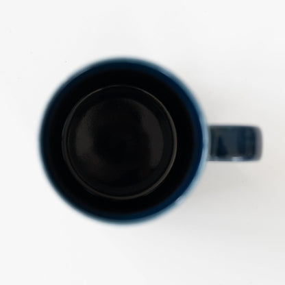 Saikaitoki Common Hasami Porcelain Yellow Mug - 330ml Capacity, Microwave and Dishwasher Safe