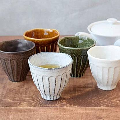 【made in Japan】
EAST table Yunyomi Wa no Shinogi Cup Japanese Tableware Amé 190cc Made in Japan Microwave Safe Dishwasher Safe Cup Yunami ic-015-03