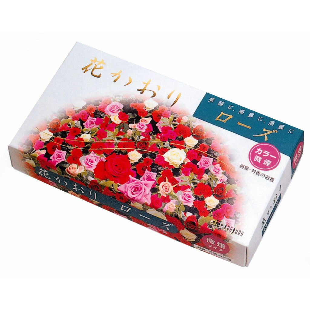 Hana Kaori Series Kaun Judo Incense Sticks Hana Kaori Rose Low Smoke #627