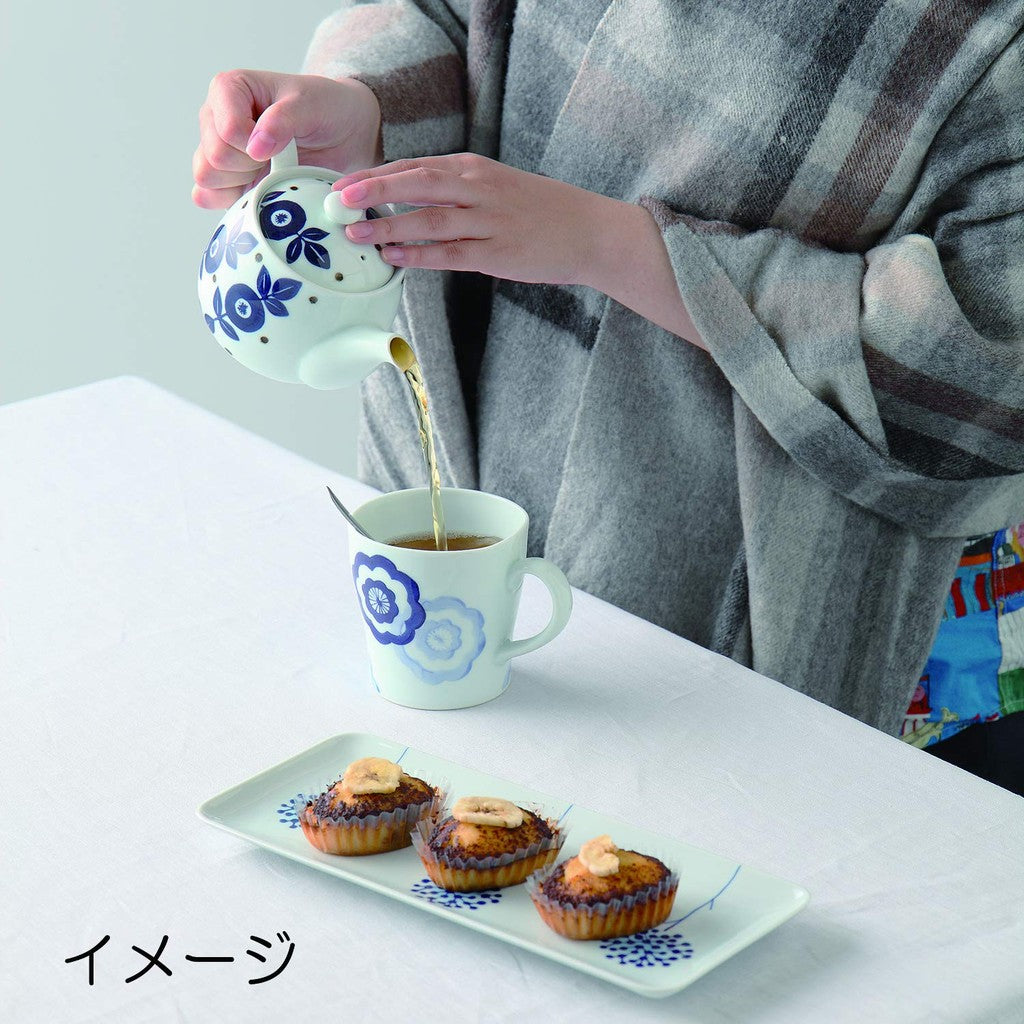 Hamato Hanakodachi Lightweight Mug 05-14 White 350ml