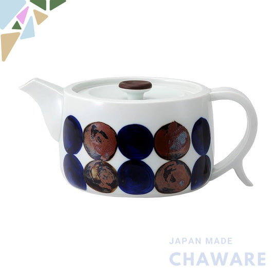 Nishikai Pottery Hasami Ware Pot, Capacity Approximately 620ml, R Series, Collier 24351