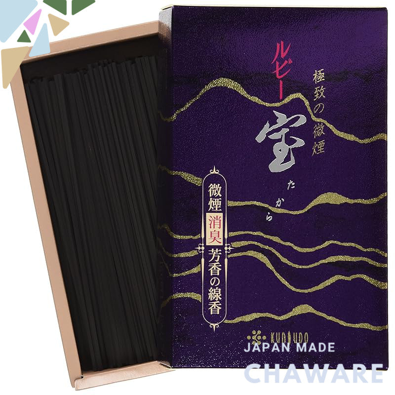 Treasure Series, Kaon Judo Incense, Ruby Treasure, Large Rose #51