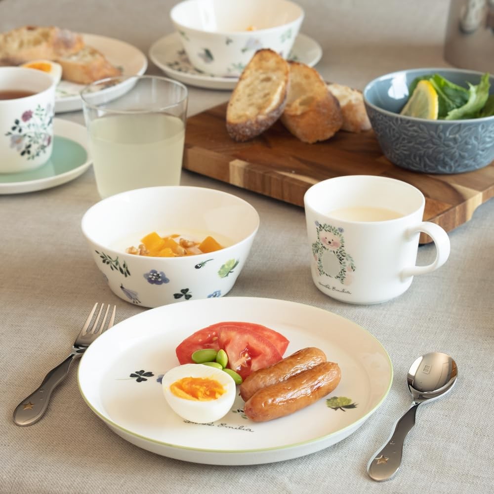 NARUMI Mug Anna Emilia 220cc Bear Cute Small Microwave Safe Dishwasher Safe Gift Box Included 51949-2924P