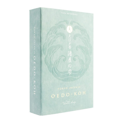Nihon Kodo Oedo Ko Yuya no Shizuku (Drop of Bath) Stick Incense, 60 Sticks with Holders