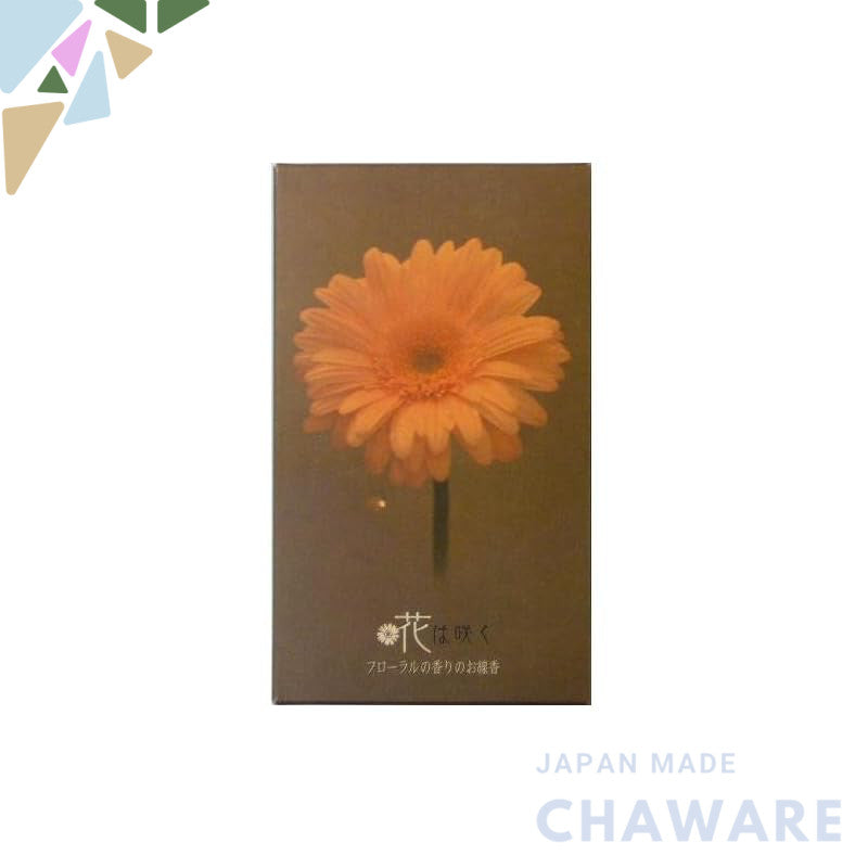 Kameyama "Hana wa Saku" Floral Scent Incense Stick, approximately 190g with about 350 sticks, low smoke incense.