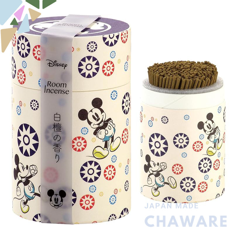 Kameyama Disney Room Incense Mickey Mouse Sandalwood Scent Approximately 90g About 320 Sticks Incense