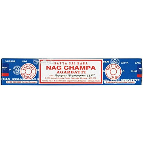 SATYA Sai Baba Nag Champa 15g, 12-box set