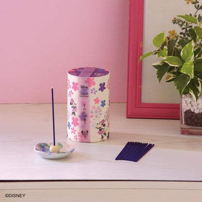 Kameyama Disney Room Incense Minnie Violet Fragrance Approximately 90g Approximately 320 Sticks Incense