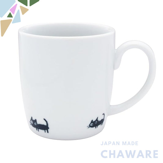 Toyo Ceramics Arita Ware Mug, Kittens (Bottom) ID-57-02