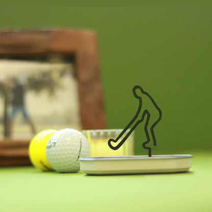 Kameyama Memories of That Day Incense Sticks for Golf, 5 Pieces, Fresh Green Leaf Fragrance, Magnetic Incense Holder, Incense.