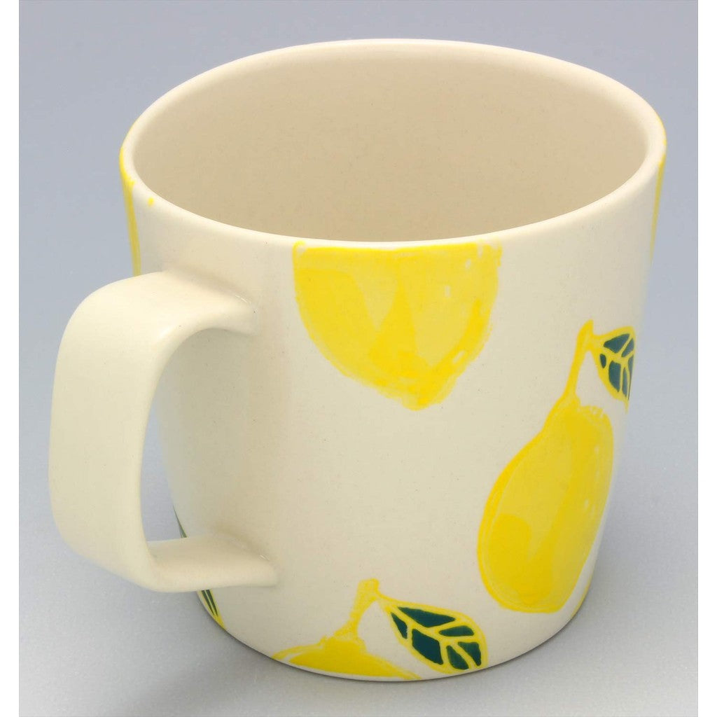 Hasami Ware Kikyō Kiln Fruit Mug Cup Lemon