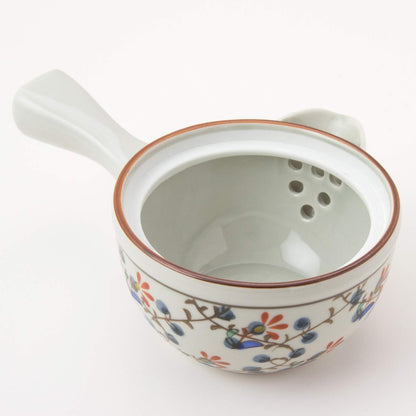 Nishikai Toki Hasami Ware Su雀口中急須 (medium teapot) Kinsouka pattern 66390