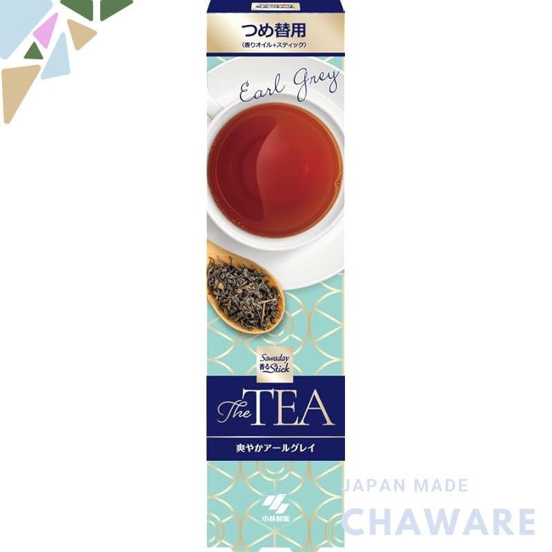 Sawasdee Fragrant Stick [Room Air Freshener with Tea Aroma] The TEA Refreshing Earl Grey Refill 70ml × 1 piece [Kobayash