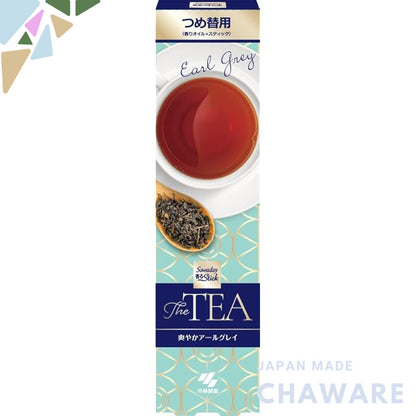 Sawasdee Fragrant Stick [Room Air Freshener with Tea Aroma] The TEA Refreshing Earl Grey Refill 70ml × 1 piece [Kobayash