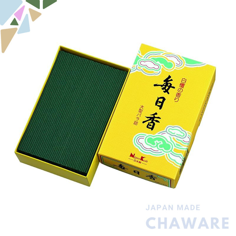 Everyday Incense Large Rose Pack Approximately 240g Stick Incense Nihon Kodo Made in Japan Sandalwood