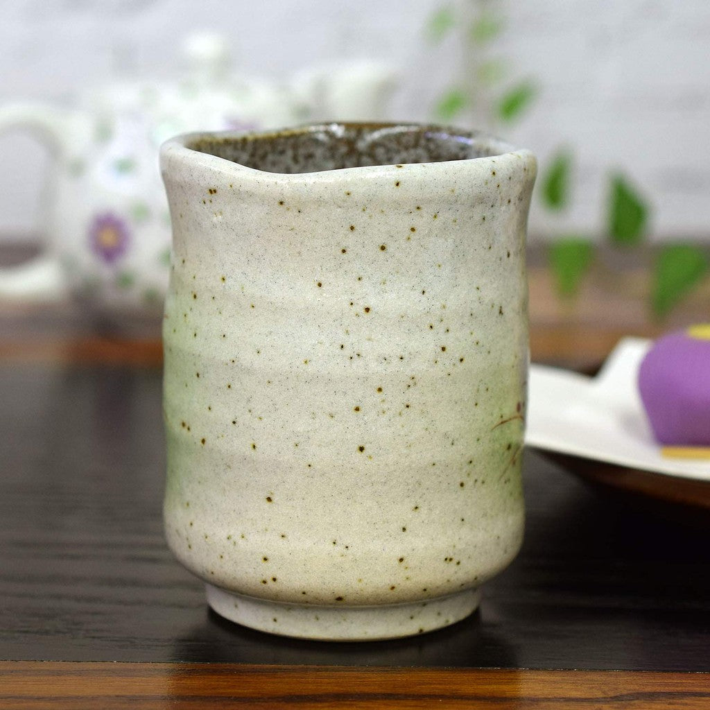 Waza no Kura Stylish Kutani Ware Yunomi Hane Usagi Tea Cup Porcelain Brand Japanese Tableware Birthday Gift