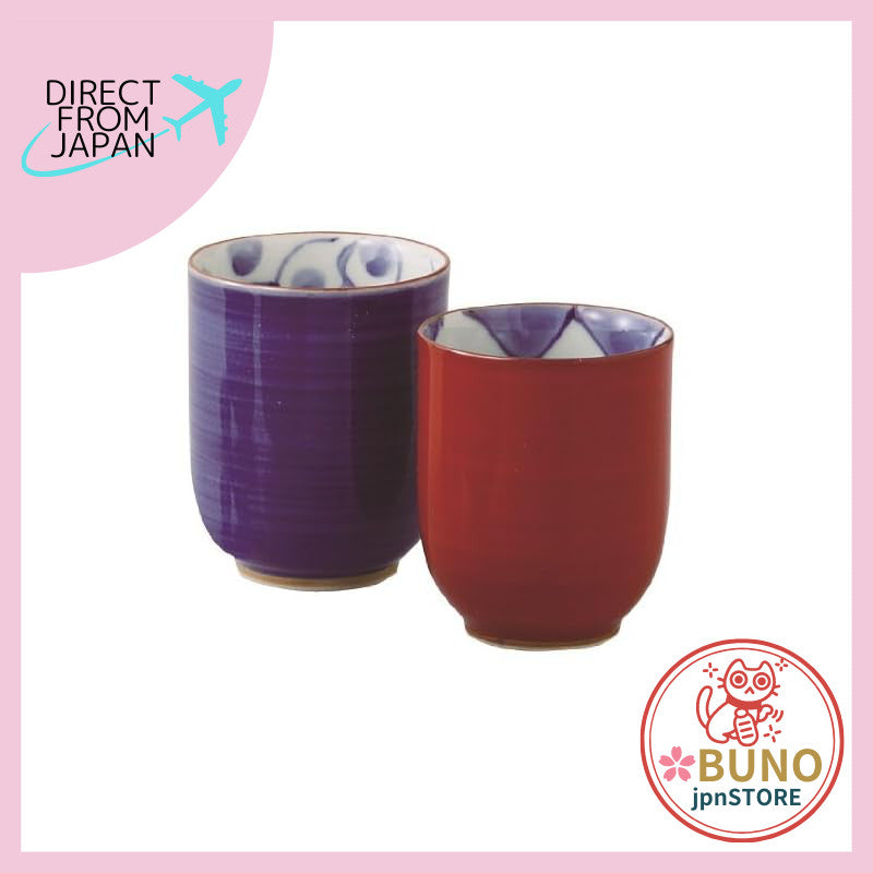 【made in japan】
Hasami ware Okame-Hyottoko set of teacups 52368