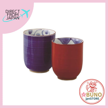 【made in japan】
Hasami ware Okame-Hyottoko set of teacups 52368