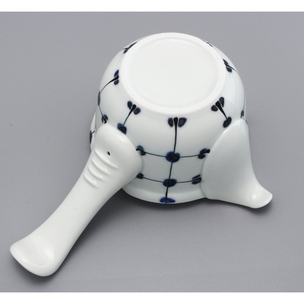 Hasami Ware Fukimine Kiln Dot Grid Teapot (with strainer) 04-069