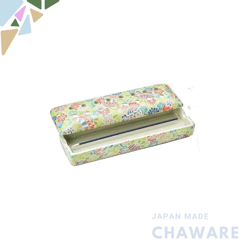 Nakamura Trading Company Incense Holder with Lid - Temari Cherry Blossom Design