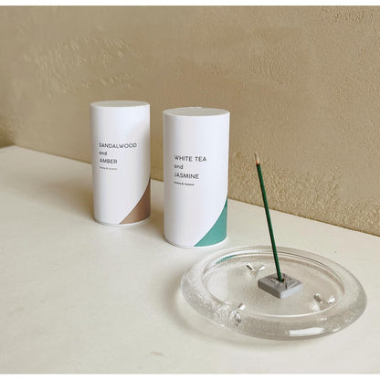 Kameyama Candle House Fragrant Incense (Made in Japan) "White Tea & Jasmine" SJ0480575