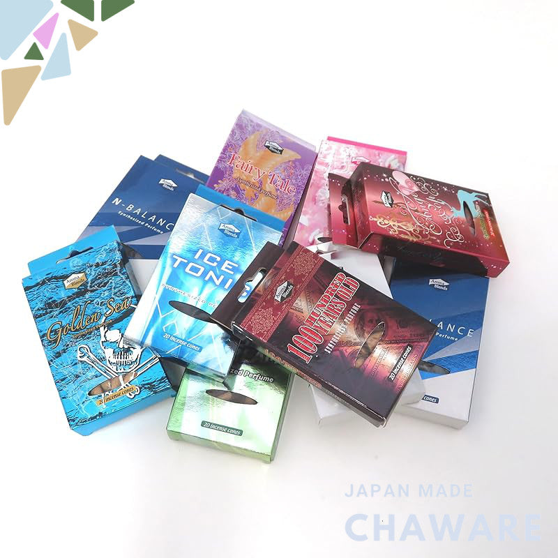Aromatherapy Incense Assorted Set - Premium Blends in Various Forms