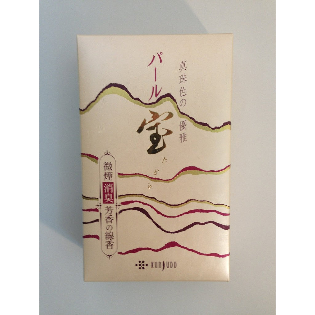 Incense Sticks "Pearl Treasure Large Rose" for Higan, Gift-Suitable Incense for Offering, Grave Visits, Buddhist Altars, Higan, Obon, Fragrance, Mourning Gifts, Mourning Incense, Mini Incense for Home Use, Funeral Offerings.