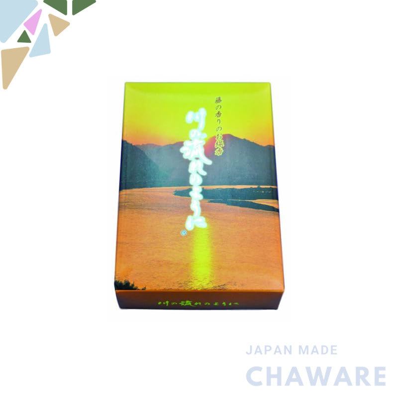 Maruya Murata Incense Sticks, Wisteria Scent, Approximately 140g, Low Smoke Type, Like the Flow of the River