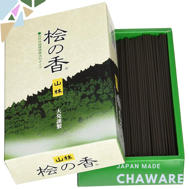 Daihatsu Incense Sticks, Hinoki Scent, Large V-1