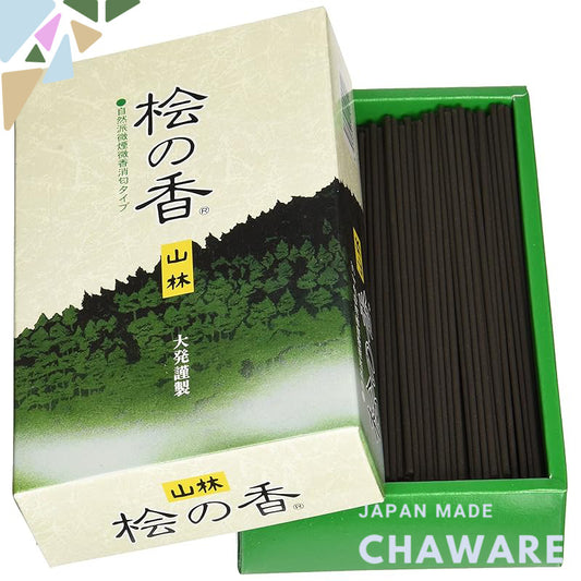 Daihatsu Incense Sticks, Hinoki Scent, Large V-1