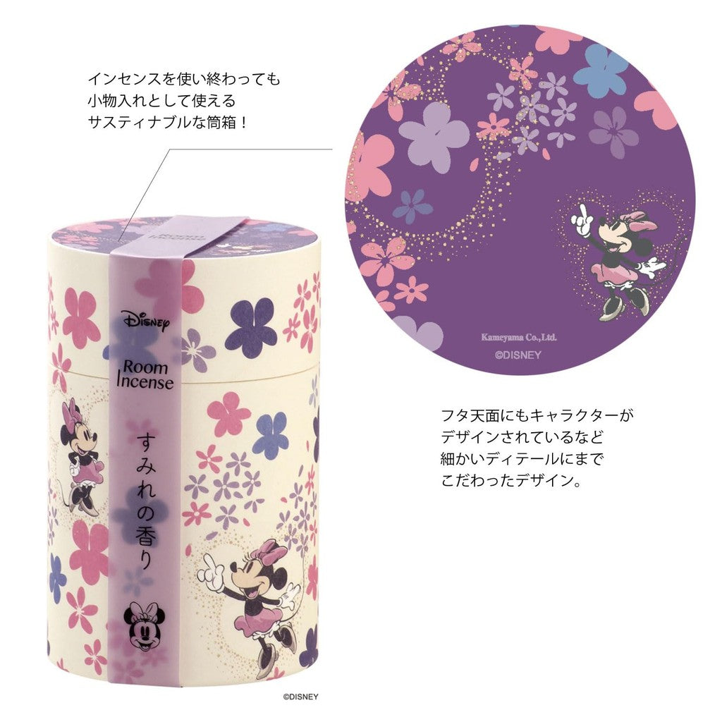 Kameyama Disney Room Incense Minnie Violet Fragrance Approximately 90g Approximately 320 Sticks Incense