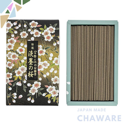 Uno Chiyo Incense, Select Light Ink Cherry Blossom, Rose Pack, Approximately 200g, Incense Stick, Nippon Kodo, Made in J