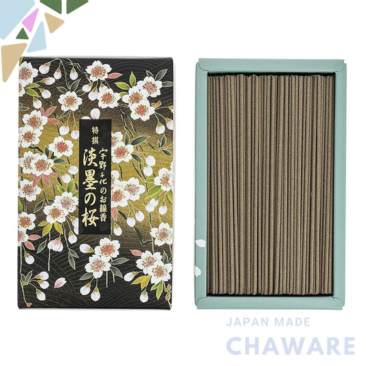 Uno Chiyo Incense, Select Light Ink Cherry Blossom, Rose Pack, Approximately 200g, Incense Stick, Nippon Kodo, Made in J