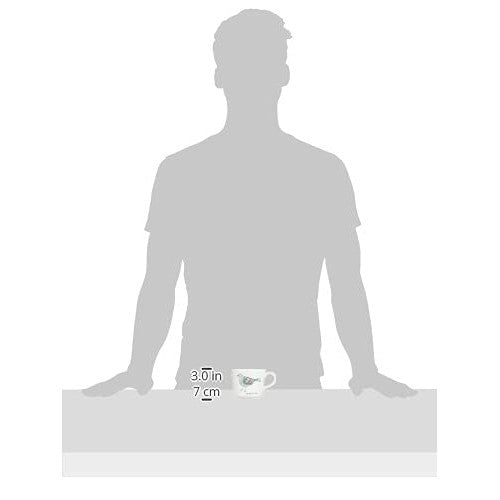 NARUMI Mug Anna Emilia 220cc, Bird, Cute, Small Size, Microwave Safe, Dishwasher Safe, Gift Box Included, 51950-2924P