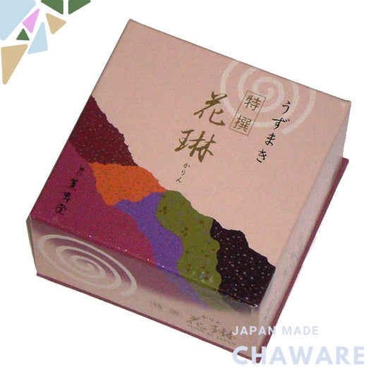 Karin Series Kaunjudō Incense Premium Karin Spiral, 10 Sticks, #20