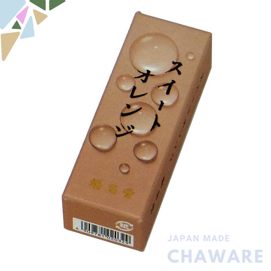 Kikyo-do Incense, Fruity Scent, Sweet Orange, 20 Sticks, 6cm.
