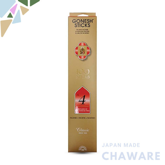 GONESH Incense Sticks - Variety Pack of 100 Sticks (Sweet Fruity & Herbal Scents)