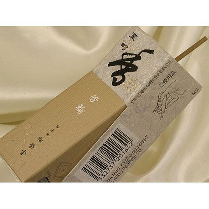 Meko Horin - Shoyeido Incense, Horin Muromachi, 20 sticks with simple incense holder included #210423