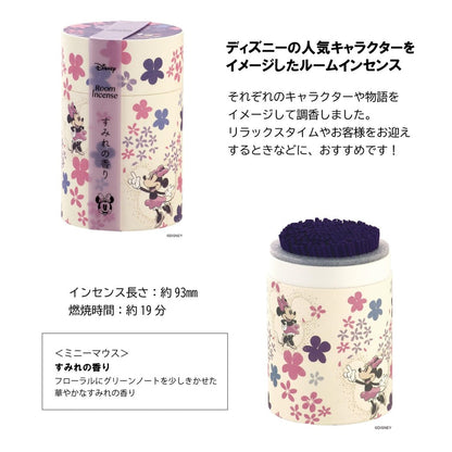 Kameyama Disney Room Incense Minnie Violet Fragrance Approximately 90g Approximately 320 Sticks Incense