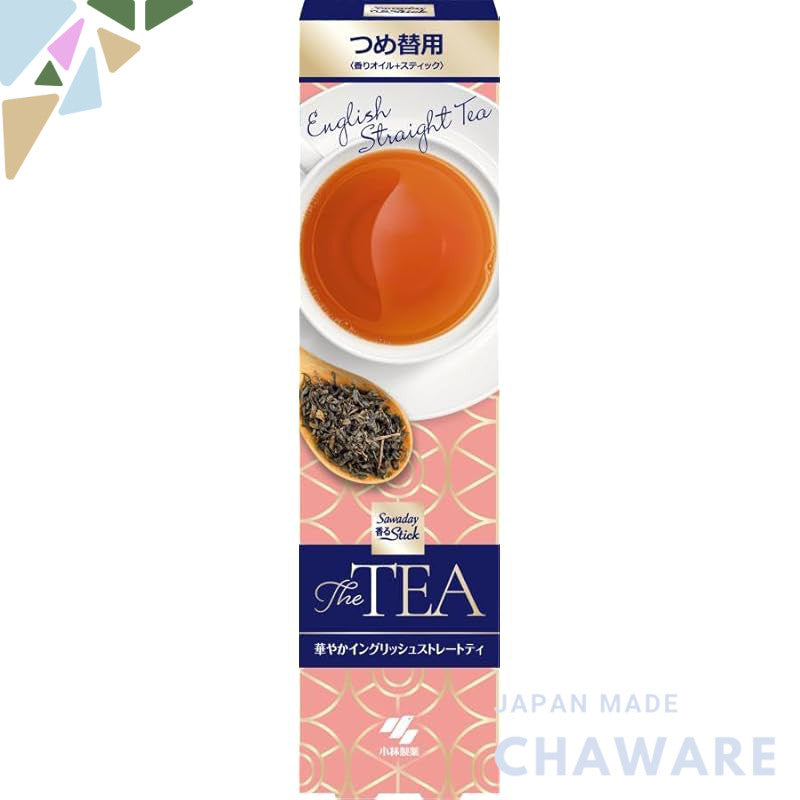 Scented Stick "Sawasdee" [Room Air Freshener with Tea Aroma] The TEA Elegant Straight Tea Refill 70ml ×1 [Kobayashi Phar